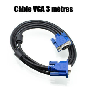 Câble VGA 3 mètres