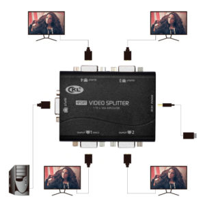 VGA Splitter 4 Sorties (répartiteur) High-Resolution image #01