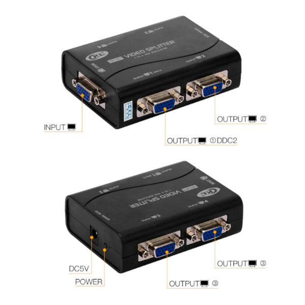 VGA Splitter 4 Sorties (répartiteur) High-Resolution image #04