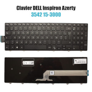 Clavier DELL Inspiron 3542 15-3000 Azerty avec pavé