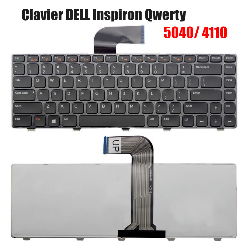 Clavier DELL Inspiron 5567 Qwerty noir pour pc portable - CAPMICRO