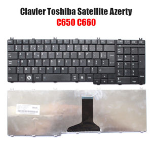 Clavier TOSHIBA C650 C660 Satellite Azerty Noir