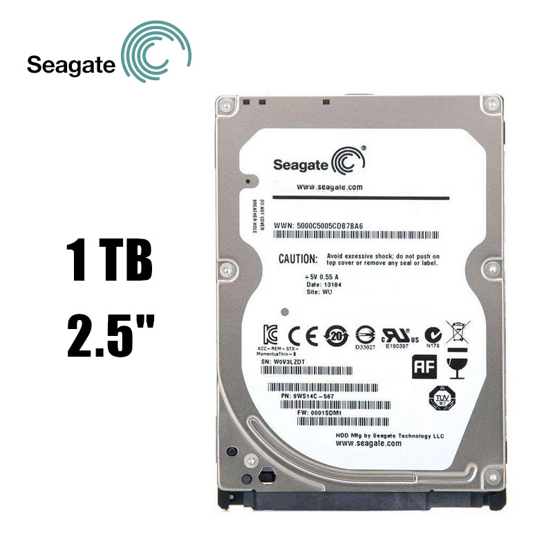 DISQUE DUR 1To 2.5 SAS 7200 SEAGATE (Remis à Neuf