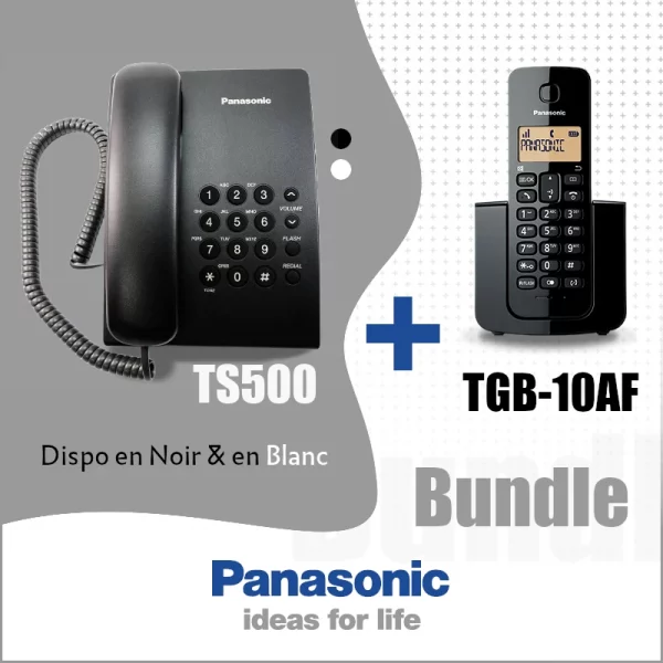 Bundle Combinés Panasonic TS500 + TGB-10AF image #01