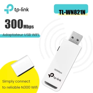 Adaptateur USB WiFi TP-Link N300Mbps TL-WN821N image #01