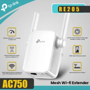 Répéteur Wi-Fi TP-Link RE205 AC750 (Mesh Extender) image #01