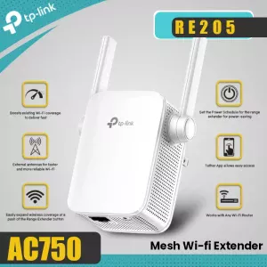 Répéteur Wi-Fi TP-Link RE205 AC750 (Mesh Extender) image #01