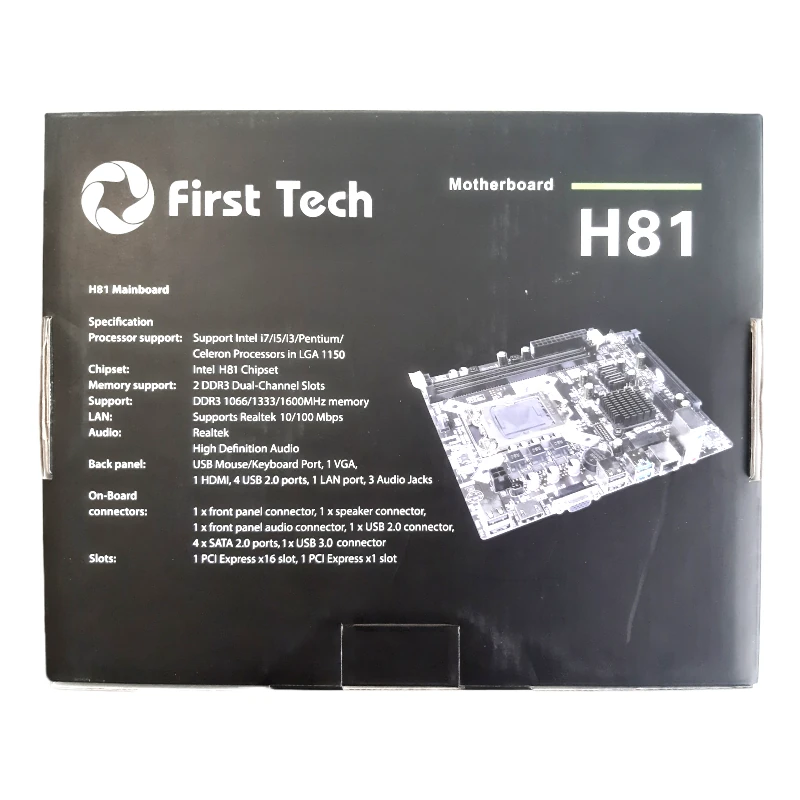 Carte mère H81 micro-atx first-tech LGA 1150 - CAPMICRO