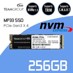 NVMe SSD 256GB TeamGroup MP33 PCIe Gen3 X4 image #01