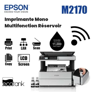 Imprimante Mono Multifonction Epson M2170 Réservoir Wifi 3-EN-1 image #01