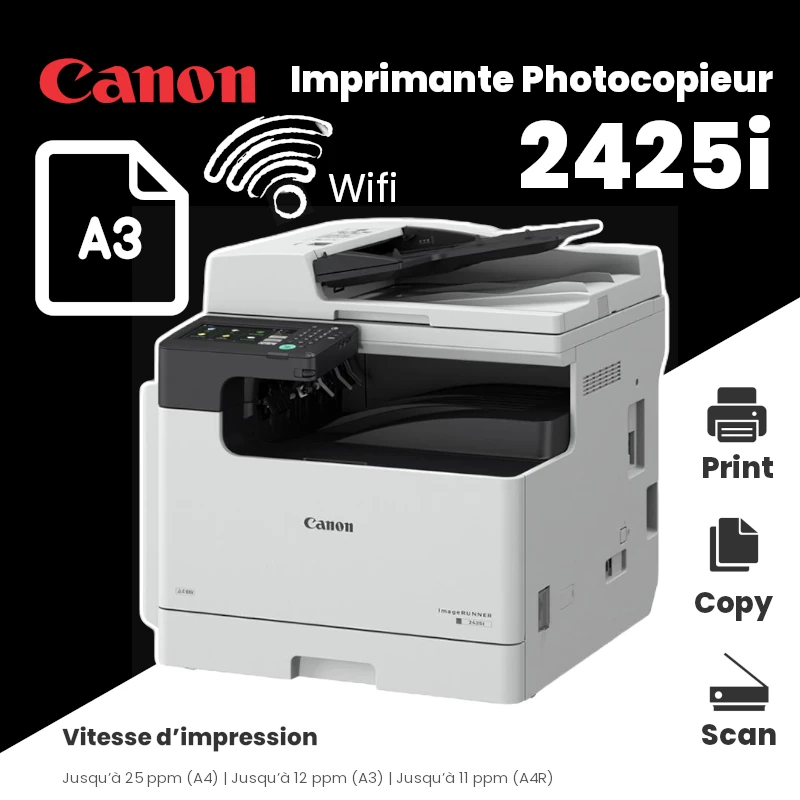 Canon imageRUNNER 2425i A3 Imprimante Photocopieur - CAPMICRO