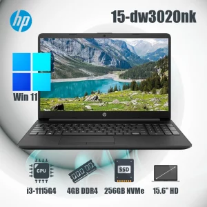 Pc Portable HP 15-dw3020nk i3-1115G4 4GB|256SSD|15.6 image 01