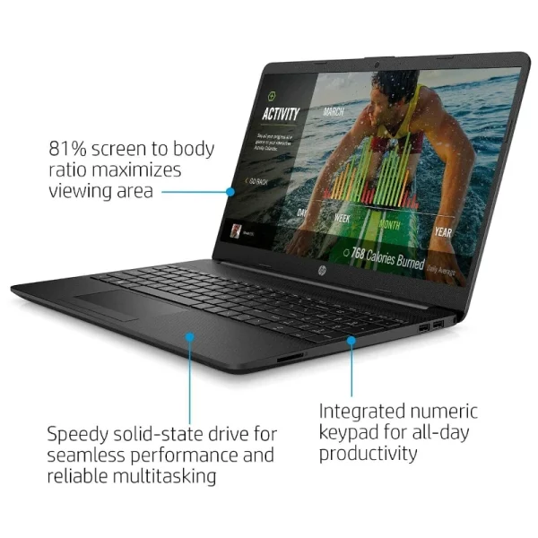 Pc Portable HP 15-dw3020nk i3-1115G4 4GB|256SSD|15.6 image 02