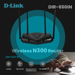 Routeur DLink DIR-650IN N300 Sans fil Wifi image #01