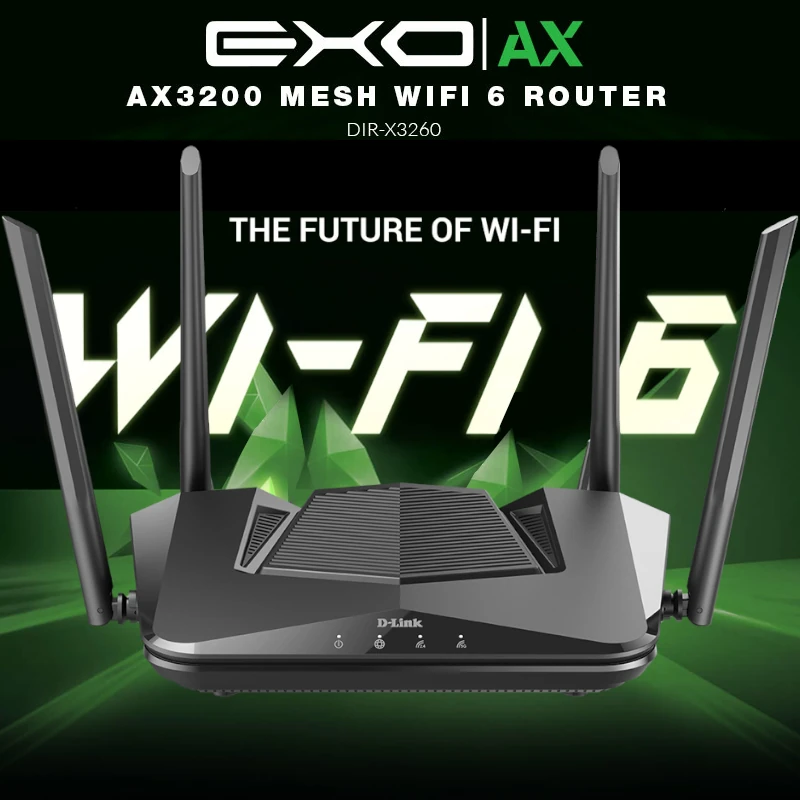 Routeur Wi-Fi 6 EXO AX3200 D-Link DIR-X3260