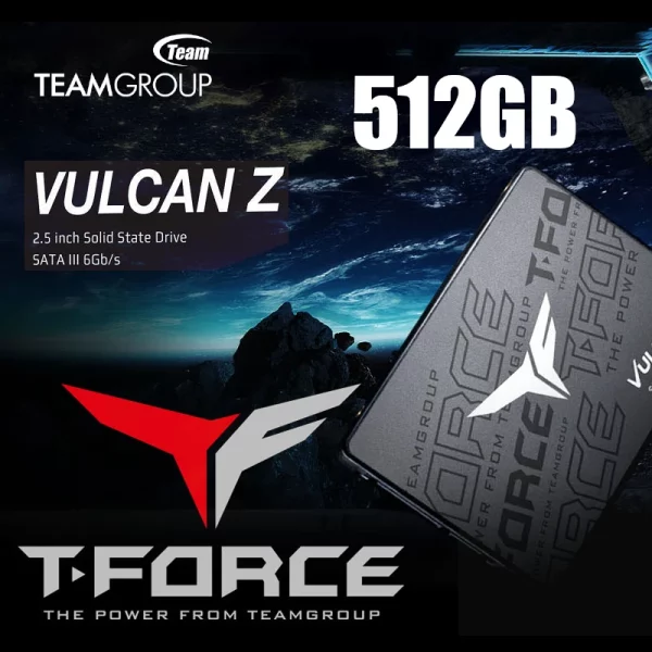 SSD 512GB T-Force Vulcan Z Teamgroup 6GBs image #01