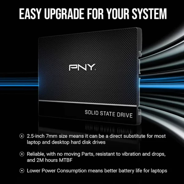 SSD PNY 120GB CS900 SATA III 6GBs 2.5 image #03