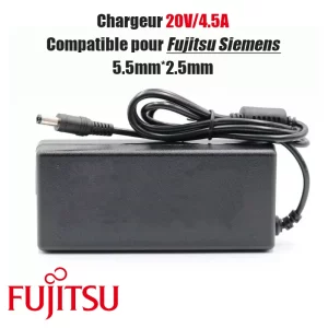 Chargeur HP 19.5V 4.62A fiche bleu (4.5mm*3.5mm) - CAPMICRO