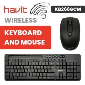 Clavier Souris Sans-Fil Havit KB266GCM (COMBO) image #01