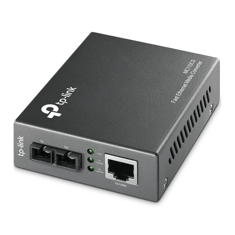 Audiophonics - Convertisseur Switch Ethernet 8x RJ45 1x Fibre Optique