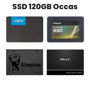 Disque SSD 120GB Occas Crucial | KingStone | PNY | Integral