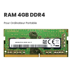 RAM DDR4 4GB pour ordinateur portable