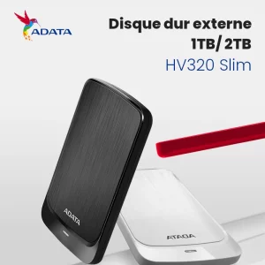 Disque dur externe Adata 1TB|2TB HV320 Slim 2.5 image #01