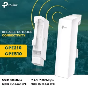 Station CPE WiFi Extérieure TP-Link CPE210 CPE510 2.4 5GHz 300Mbps #1