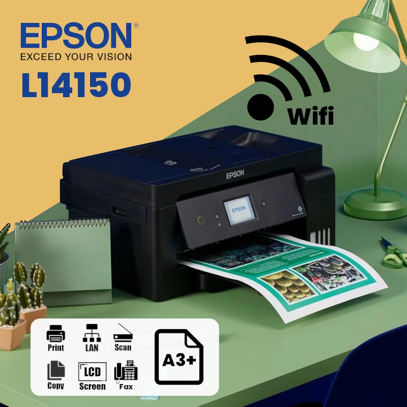 Imprimante Multifonction Couleur Epson L14150 a3 wifi+ RJ45/ Fax