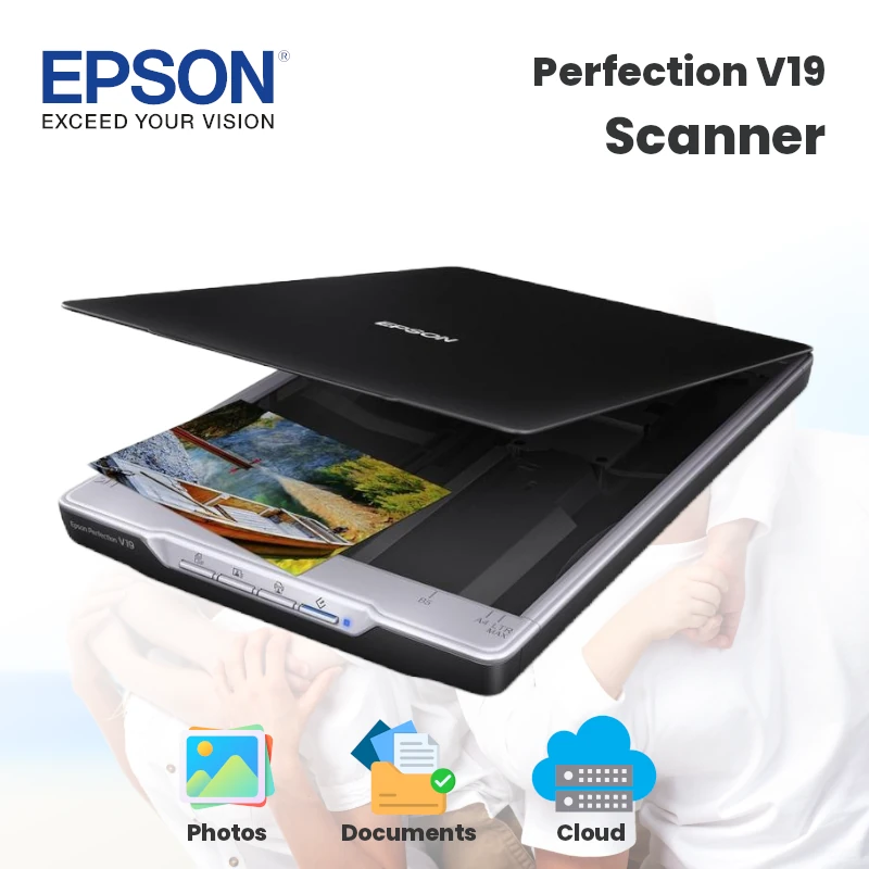 SCANNER EPSON PERFECTION V19 A PLAT A4 4800DPI - Prix en Algérie