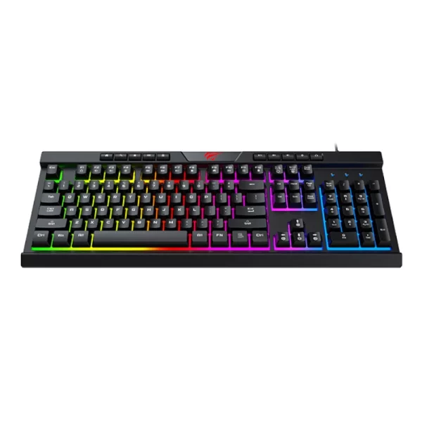 Clavier Gaming Havit KB500L RGB avec pavé image #02