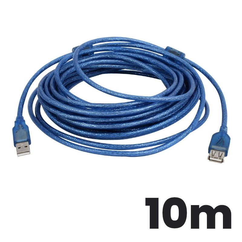 Câble Extension USB mâle femelle 10m avec Filtre - CAPMICRO