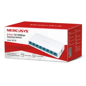 Switch Mercusys MS108 8-ports 10-100 Mbps image #01