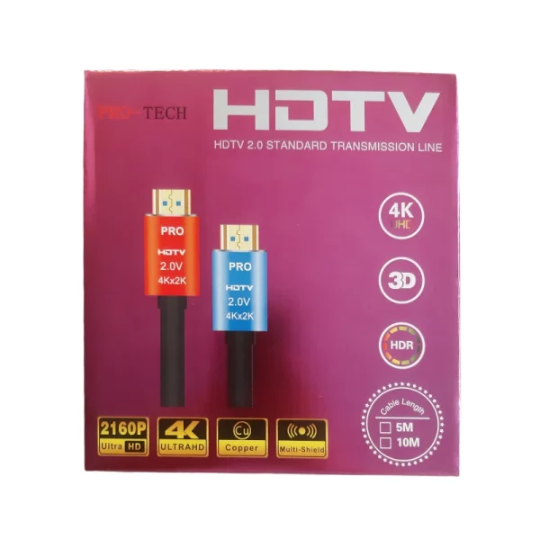 Cable HDMI 10m Protech 4K 2.0 image #02