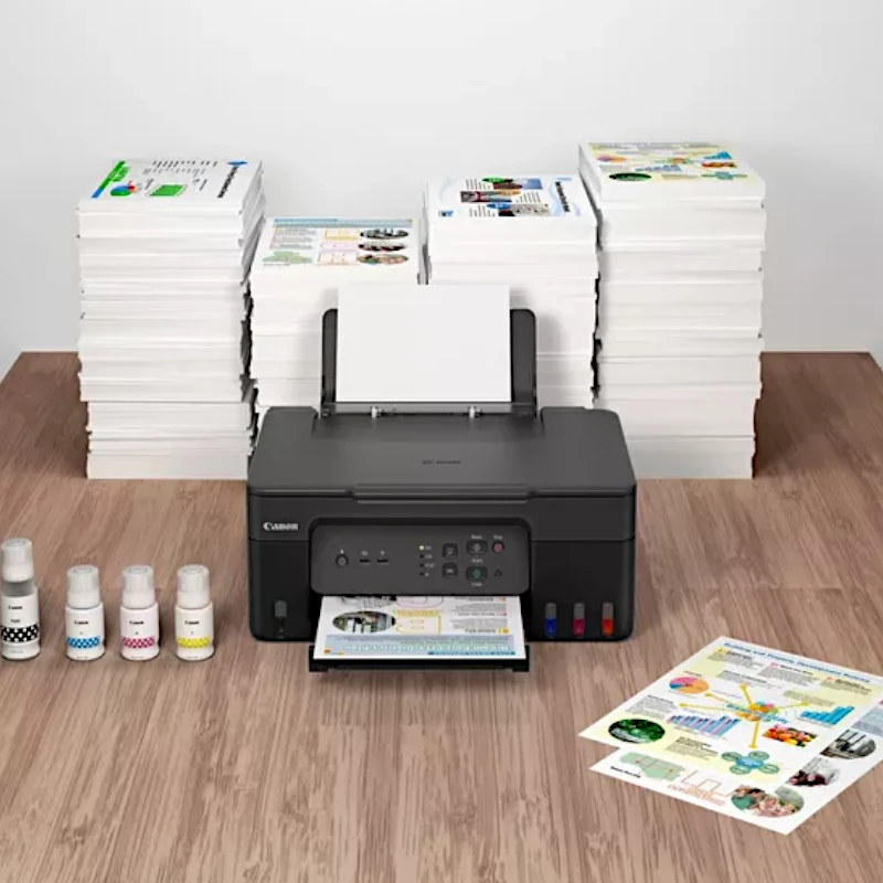 Imprimante Multifonctions, Canon PIXMA G3411, WiFi, Jet d'encre, 4800 x  1200 DPI A4, 100 Feuilles