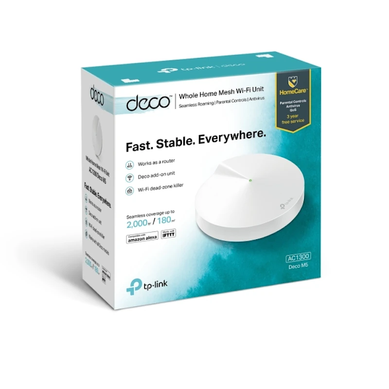 Deco M5 Système Mesh WiFi AC1300 TP-Link - CAPMICRO