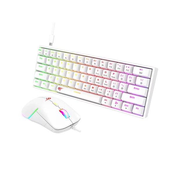 Combo Mini clavier usb type-c havit KB867CM + Souris image #02