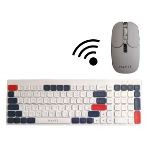 Combo clavier souris havit sans fil KB830WB