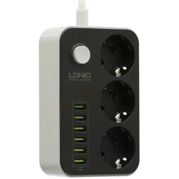 Multiprise-LDNIO-SE3631-Power-Strip-avec-port-USB-·-3-prises-CA-et-6-ports-USB-1 (1)