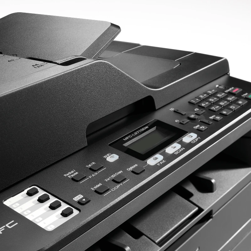 Imprimante multifonction 4-en-1 laser monochrome fax WiFi MFC-L2710DW image #06
