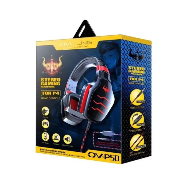 Casque Gaming 3D Ovleng OV-P50 pour téléphone et PC image 08