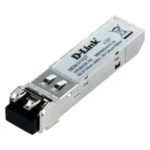 Transceiveur mini-Gbic fibre multimode SFP LC 1000Base-SX (550m) DEM-311GT image 01