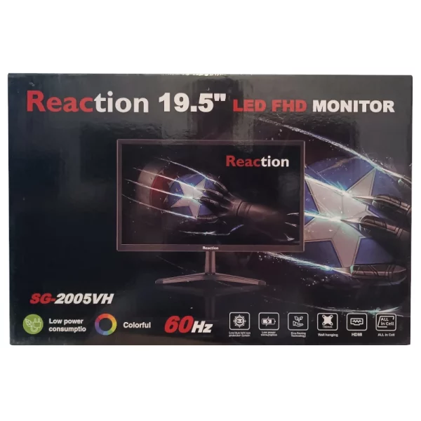 Ecran Reaction 19.5 Full HD 60Hz HDMI VGA SG 2005VH 04