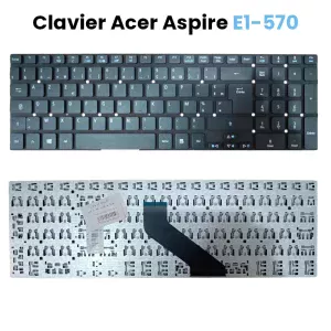Clavier Acer Aspire E1 570 Azerty avec pavé numérique