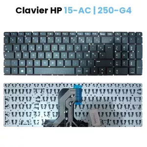 Clavier HP 15 Ac | 250 G4 Azerty Avec pavé numérique