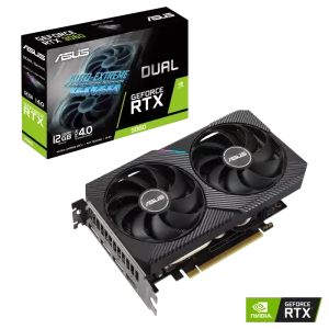 CARTE GRAPHIQUE ASUS NVIDIA RTX 3060 12G DDR68