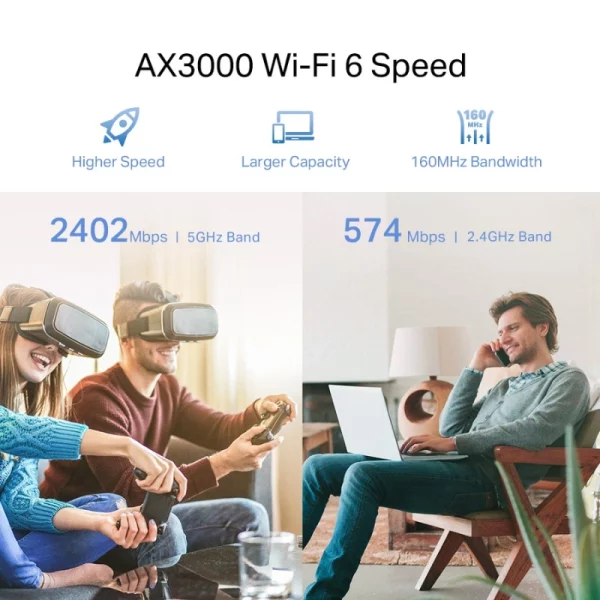 Répéteur WIFI TP Link RE705X AX3000 2