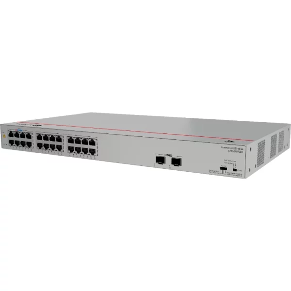 Switch Huawei S110‑24LP2SR – 24 GE + 2 SFP 52Gbps PoE+ 124W 03