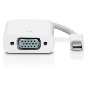 Adaptateur Mini DisplayPort to VGA Blanc 01