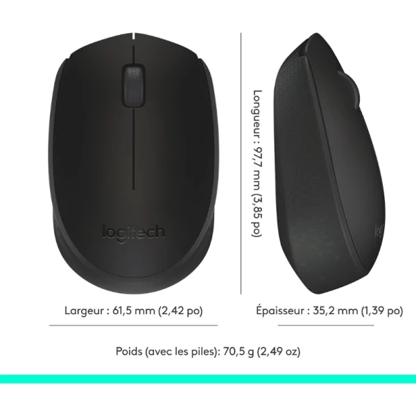 Souris Sans Fil Logitech M171 5